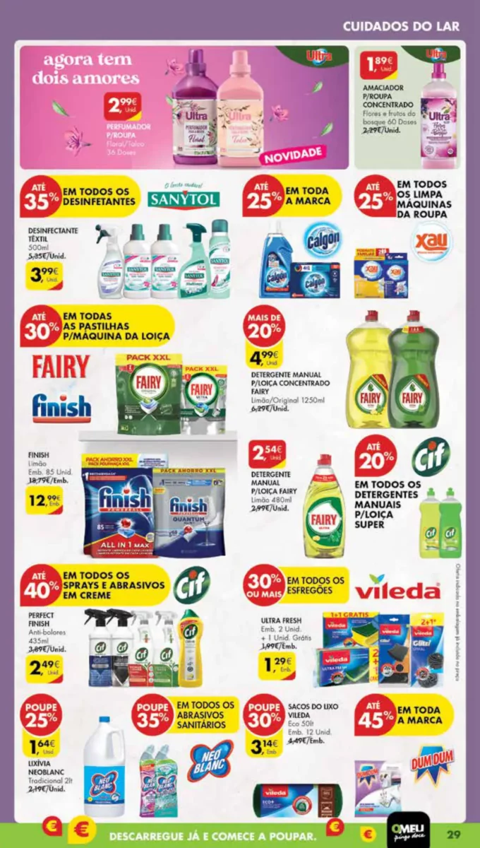 Antevis&atilde;o Folheto Pingo Doce Madeira (7 a 13 novembro)