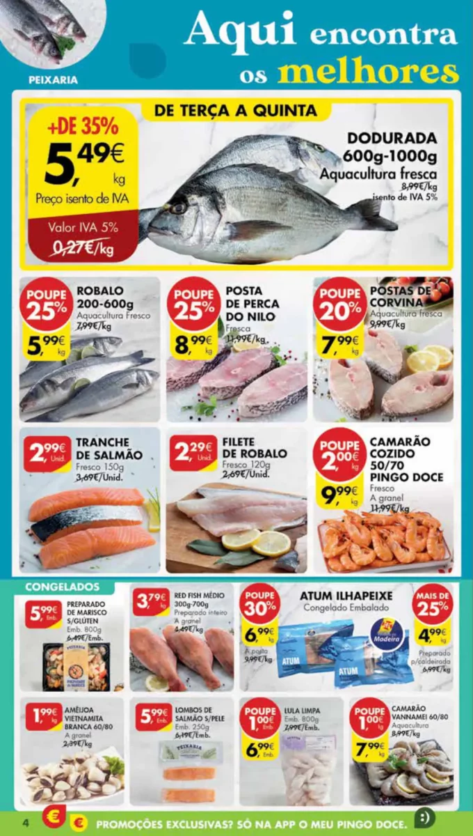 Antevis&atilde;o Folheto Pingo Doce Madeira (7 a 13 novembro)
