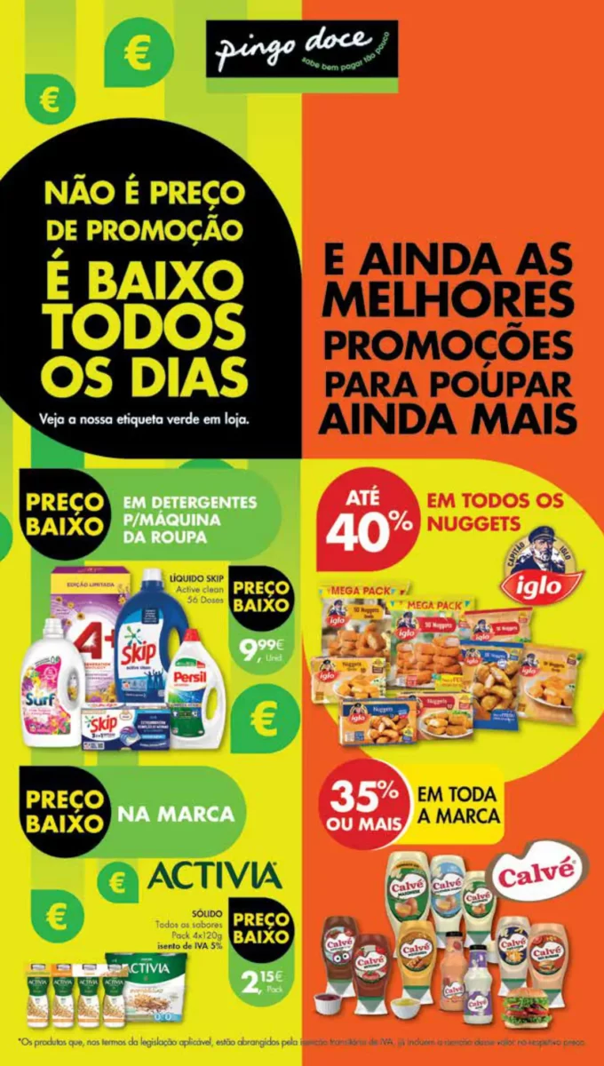 Antevis&atilde;o Folheto Pingo Doce Madeira (7 a 13 novembro)