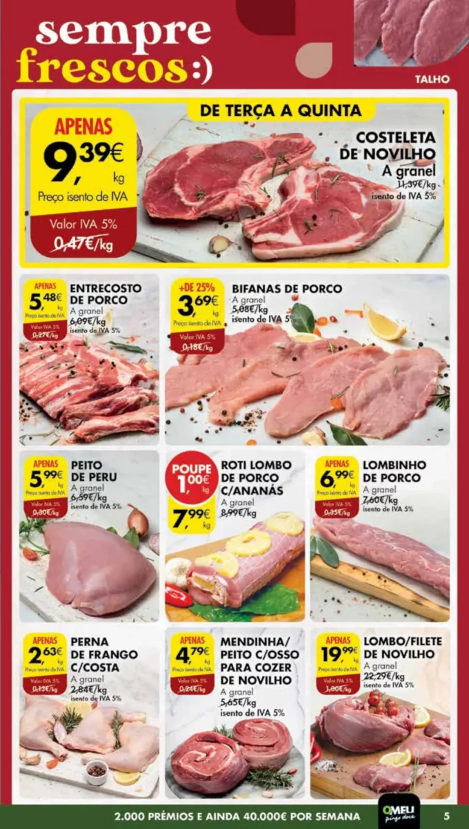 Antevis&atilde;o Folheto Pingo Doce Madeira (21 a 27 novembro)