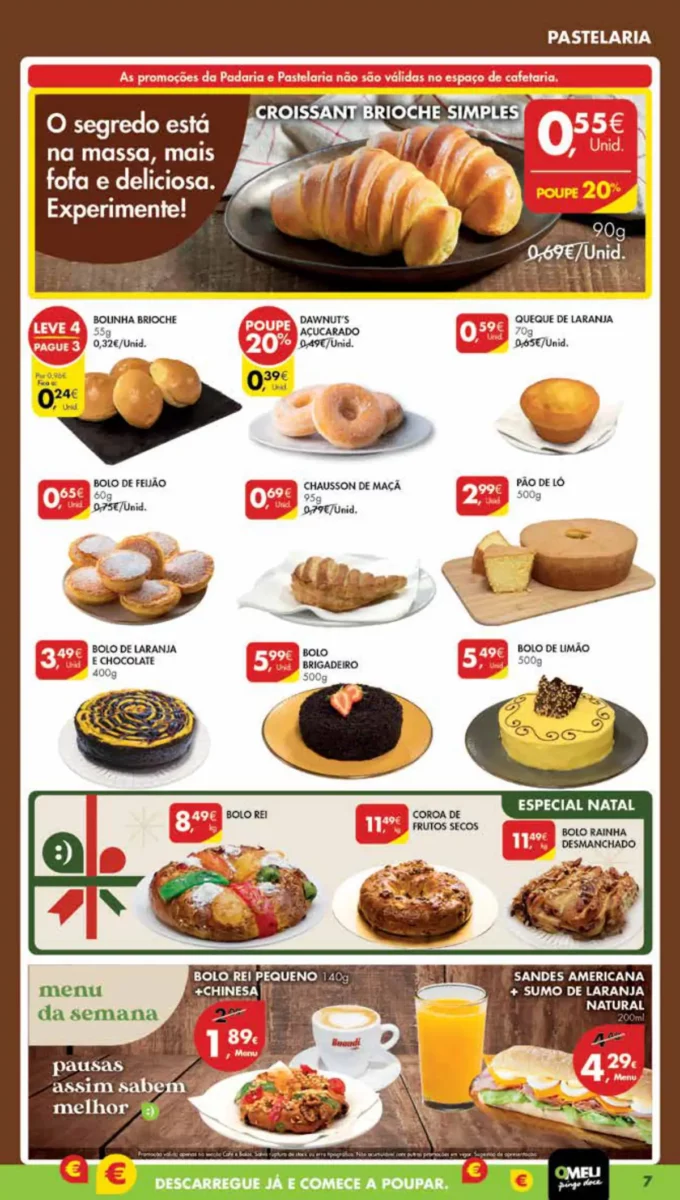 Antevis&atilde;o Folheto Pingo Doce Madeira (7 a 13 novembro)