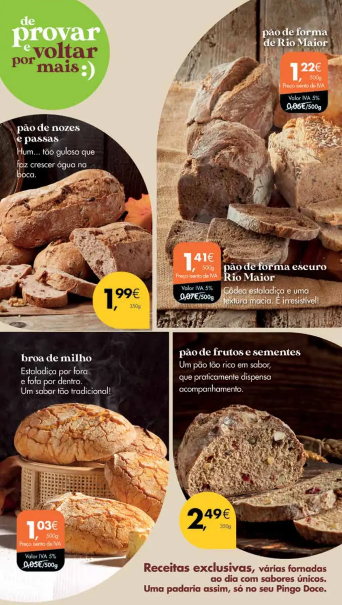 Antevis&atilde;o Folheto Pingo Doce Madeira (7 a 13 novembro)