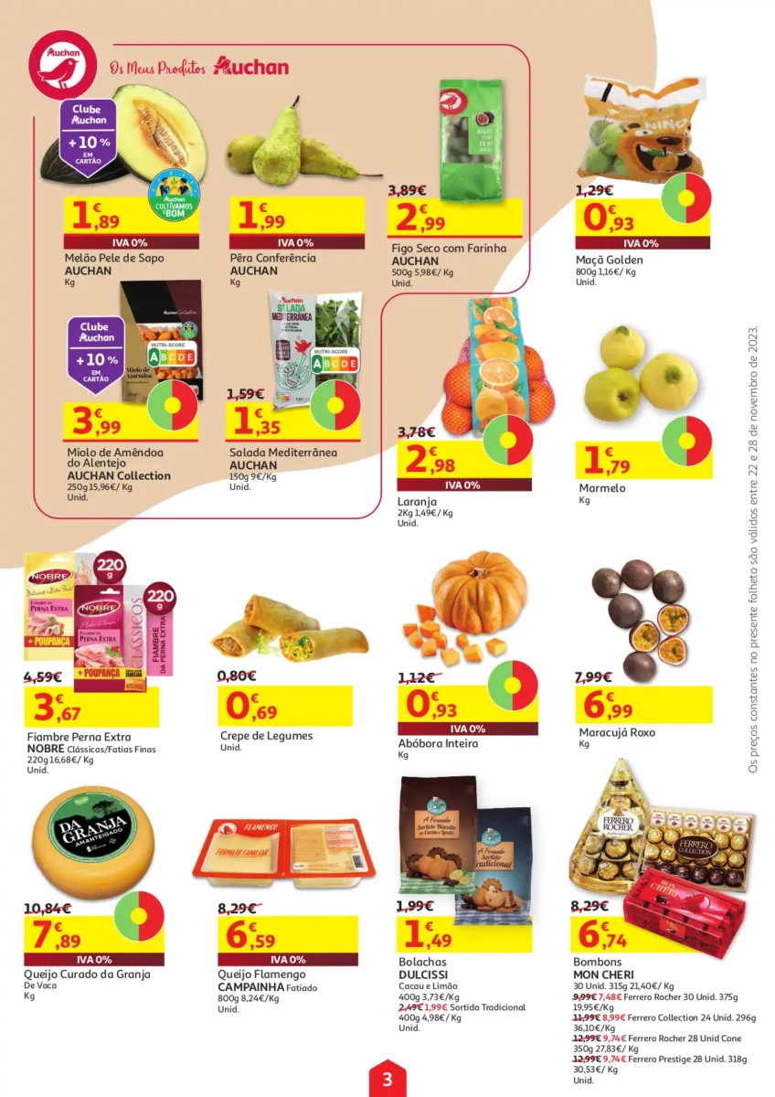 Folheto Auchan (22 a 28 novembro)