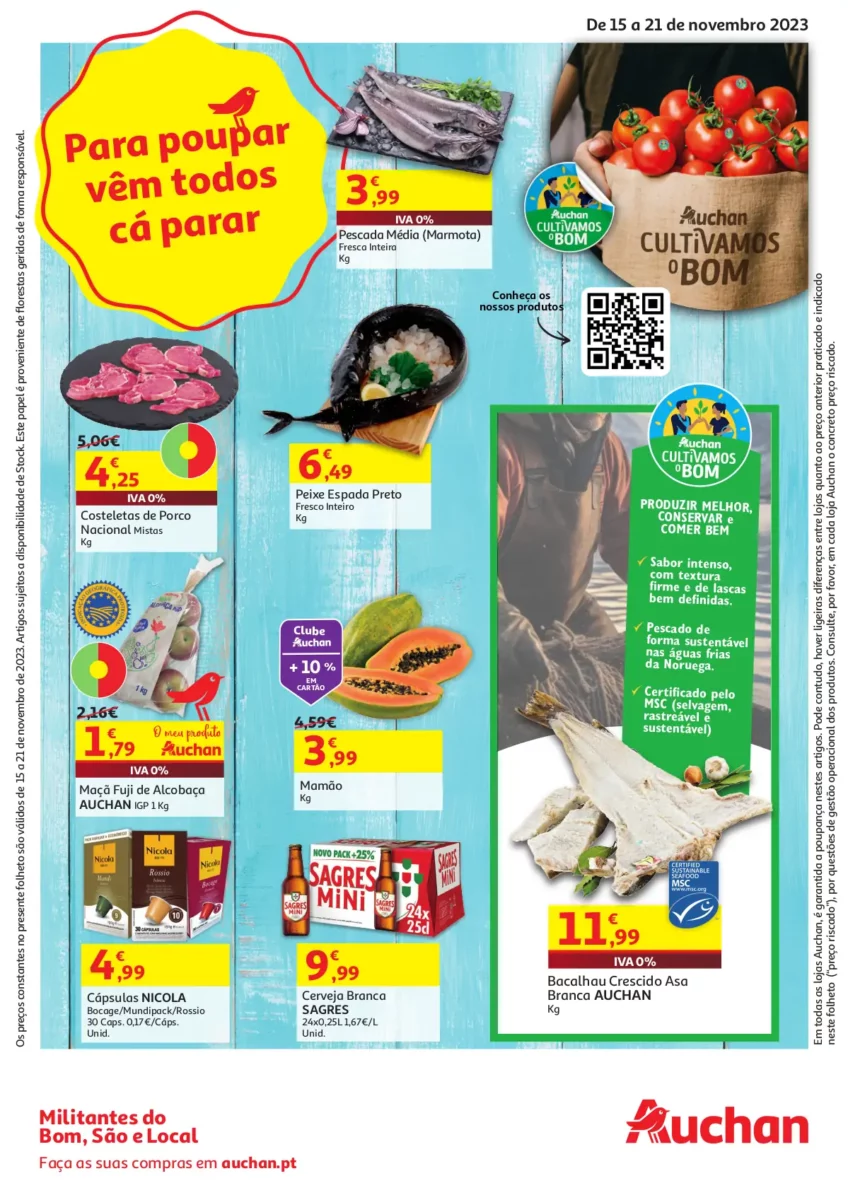 Folheto Auchan (15 a 21 novembro)