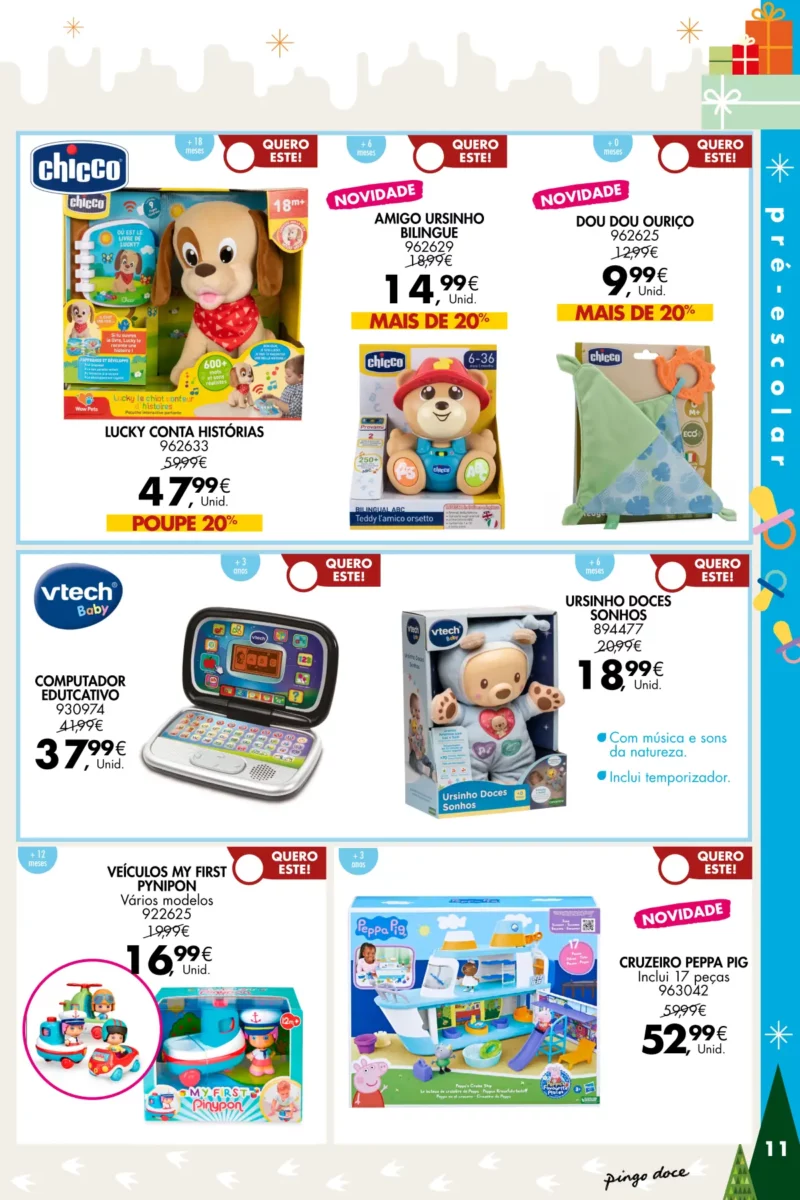 Pingo Doce folheto Brinquedos de Natal 2023