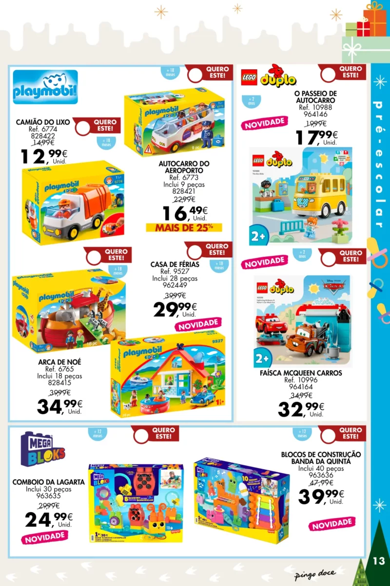 Pingo Doce folheto Brinquedos de Natal 2023