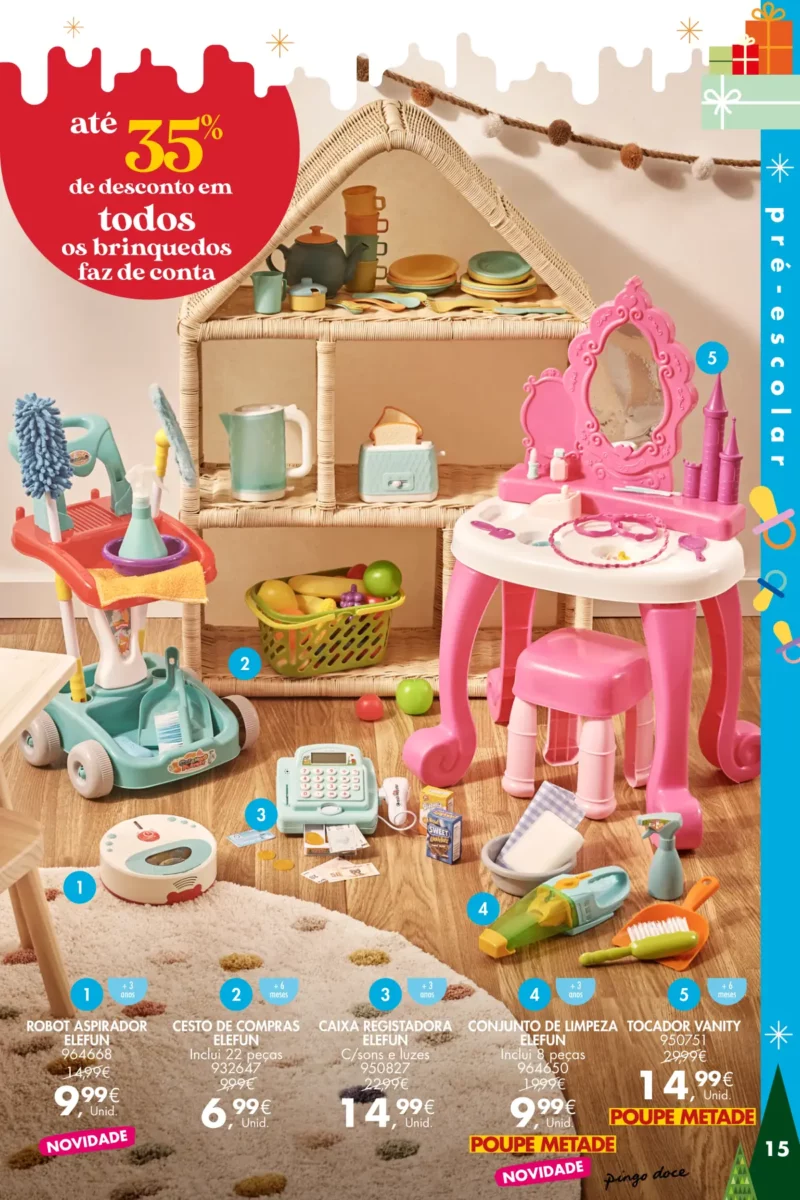 Pingo Doce folheto Brinquedos de Natal 2023