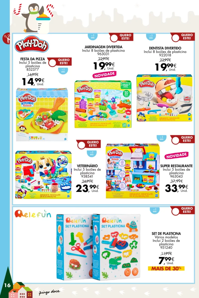 Pingo Doce folheto Brinquedos de Natal 2023