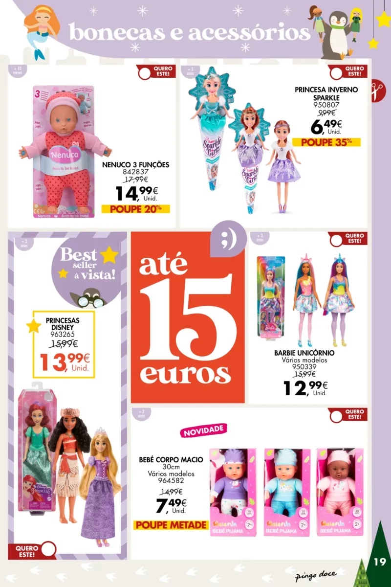 Pingo Doce folheto Brinquedos de Natal 2023