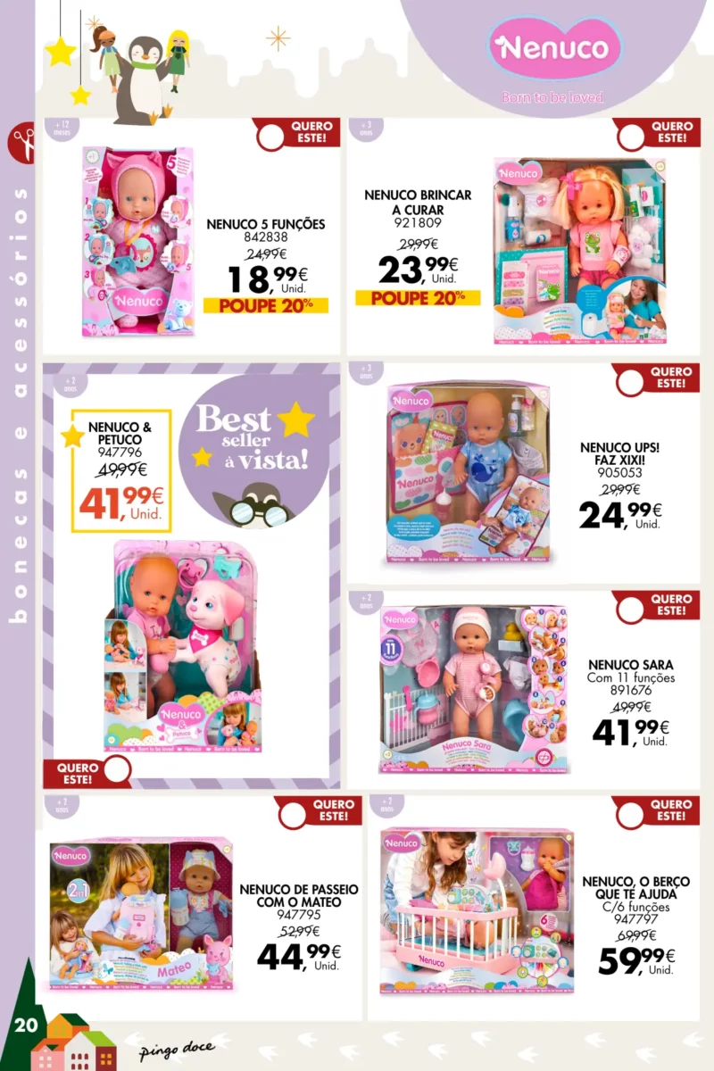Pingo Doce folheto Brinquedos de Natal 2023
