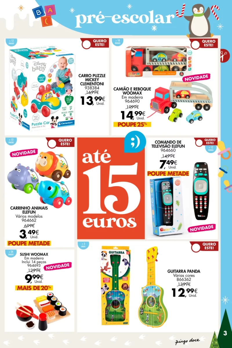 Pingo Doce folheto Brinquedos de Natal 2023