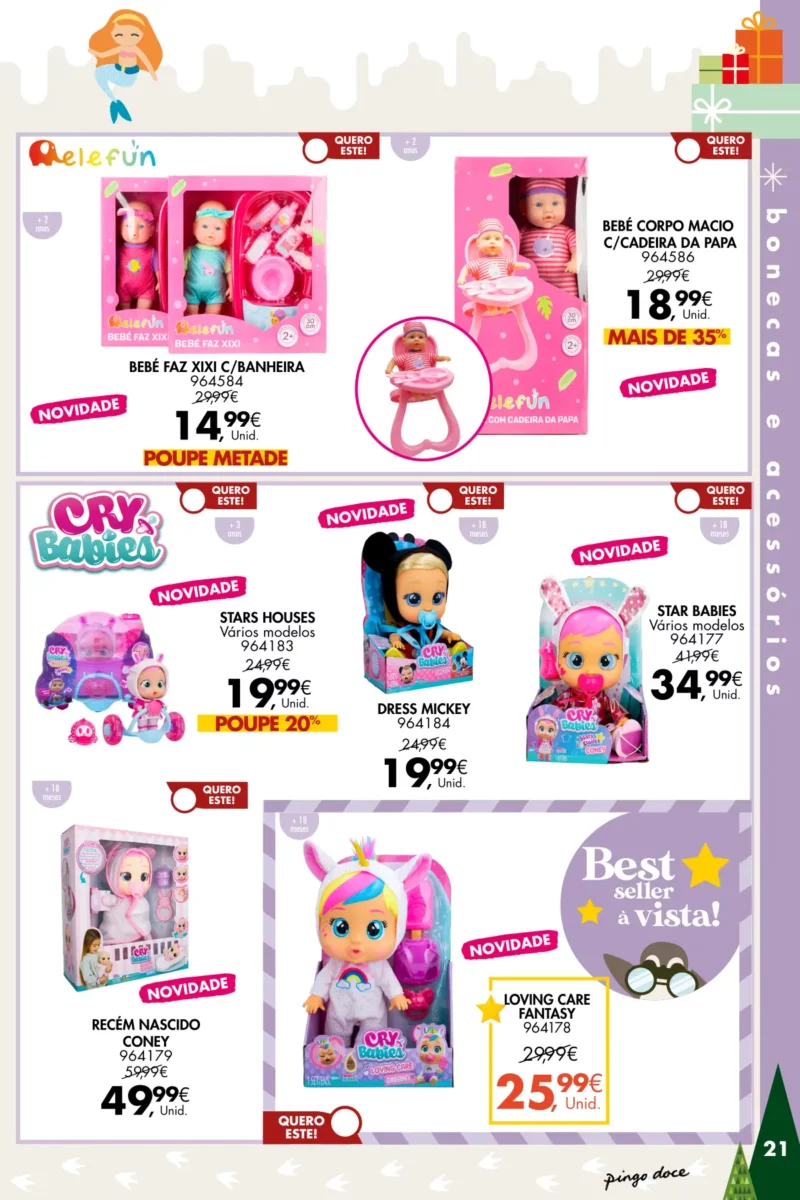 Pingo Doce folheto Brinquedos de Natal 2023