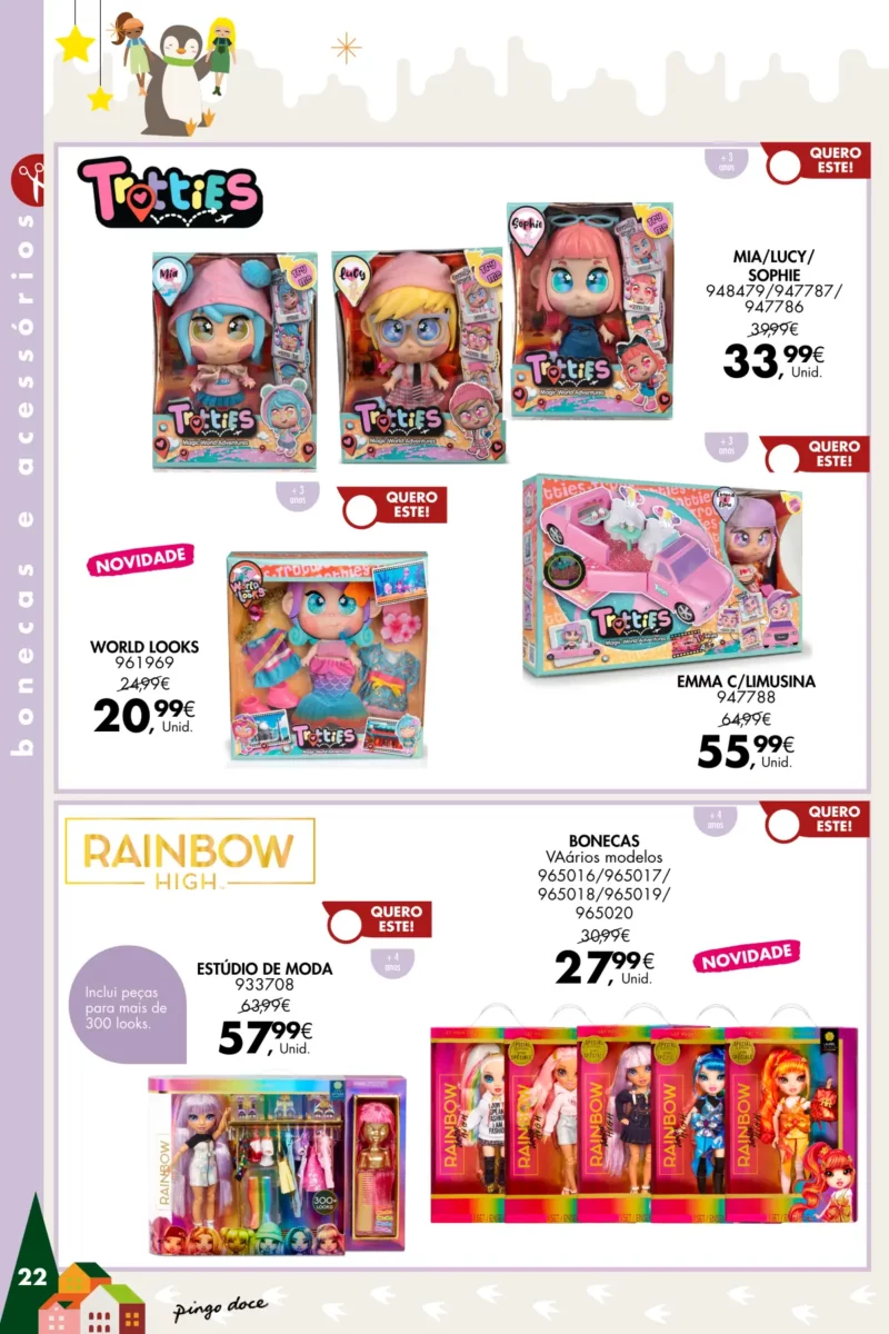 Pingo Doce folheto Brinquedos de Natal 2023