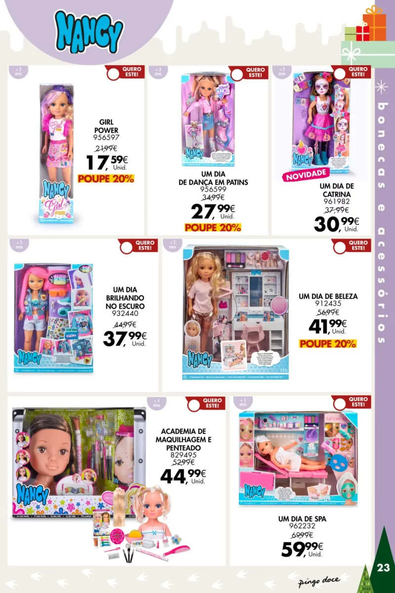 Pingo Doce folheto Brinquedos de Natal 2023