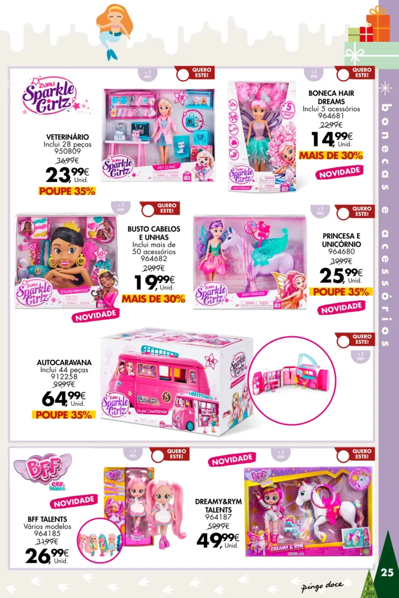 Pingo Doce folheto Brinquedos de Natal 2023