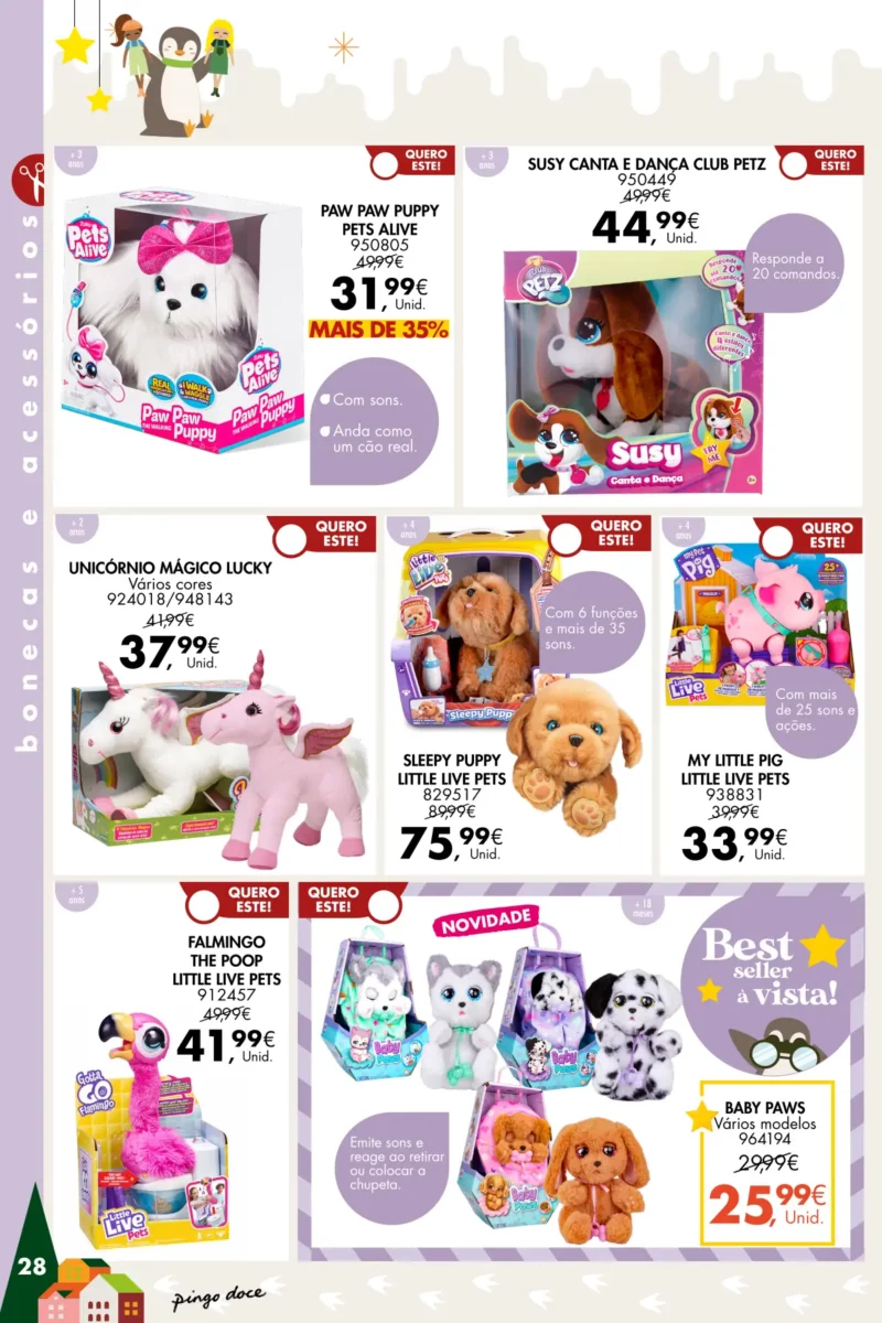 Pingo Doce folheto Brinquedos de Natal 2023
