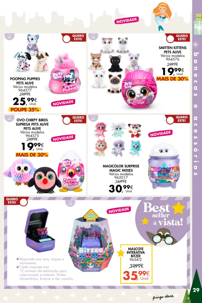 Pingo Doce folheto Brinquedos de Natal 2023