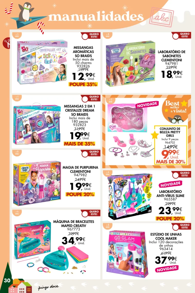 Pingo Doce folheto Brinquedos de Natal 2023