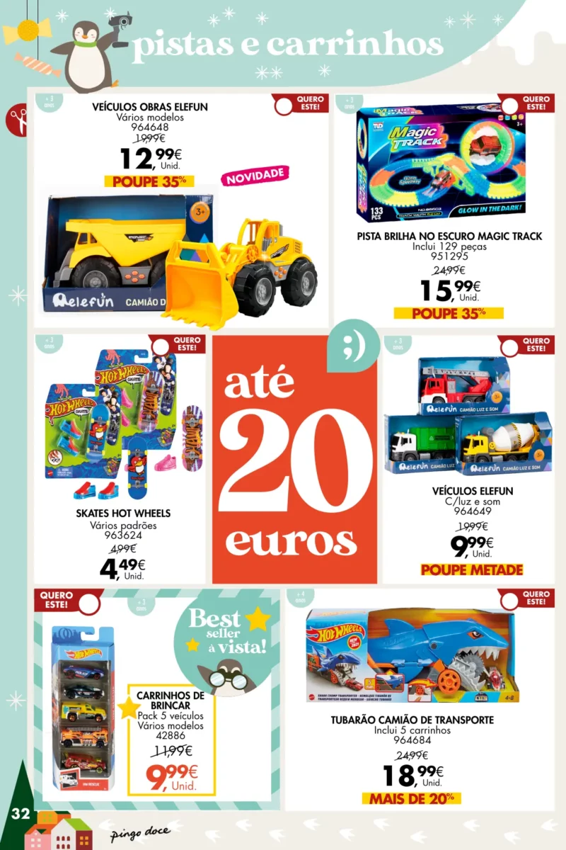 Pingo Doce folheto Brinquedos de Natal 2023