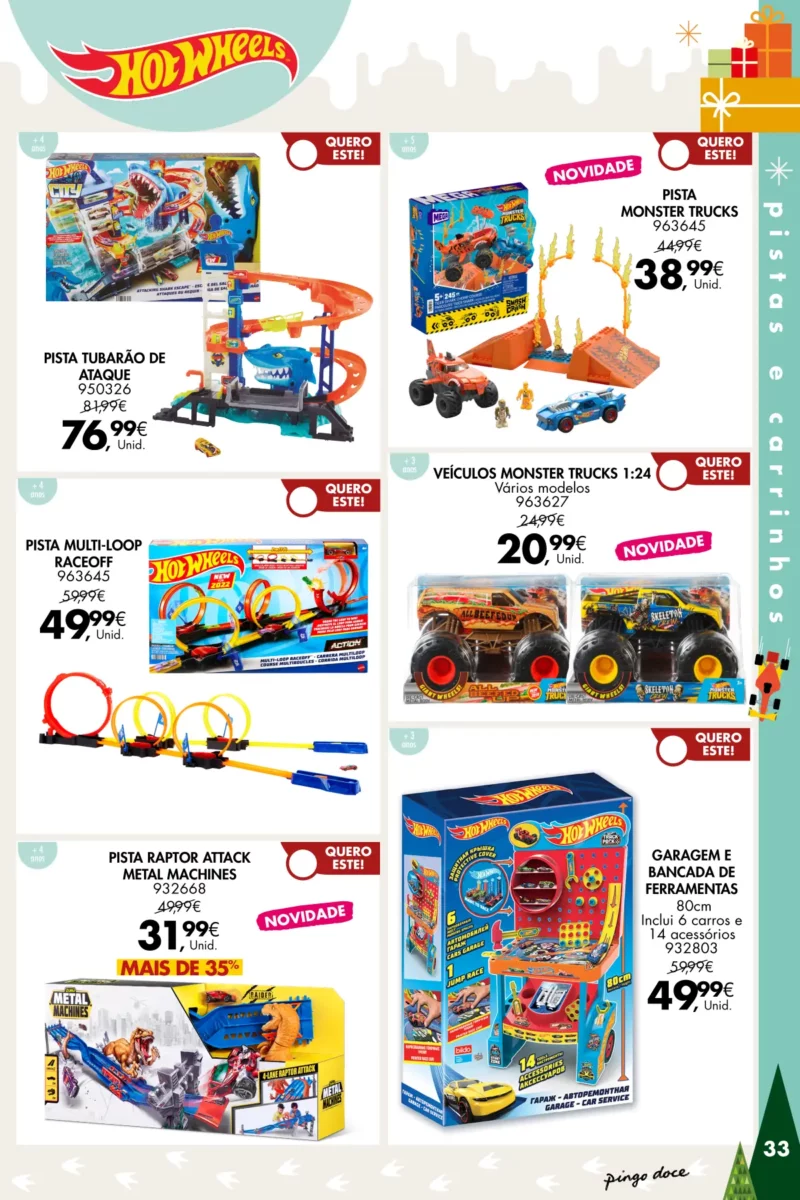 Pingo Doce folheto Brinquedos de Natal 2023