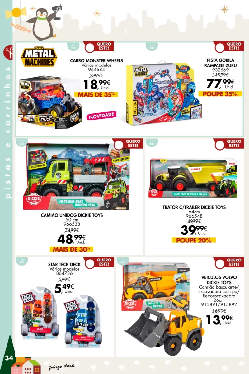 Pingo Doce folheto Brinquedos de Natal 2023
