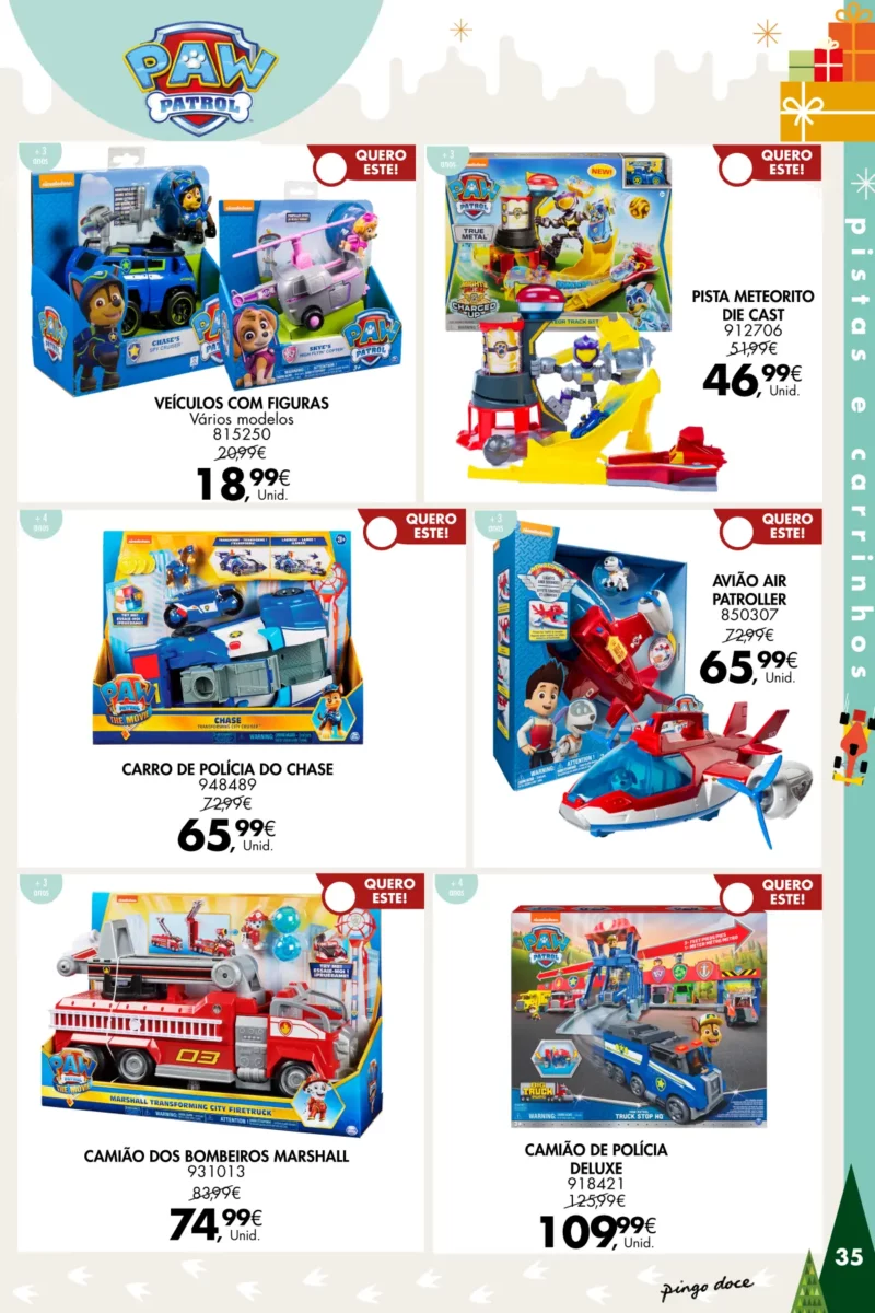 Pingo Doce folheto Brinquedos de Natal 2023