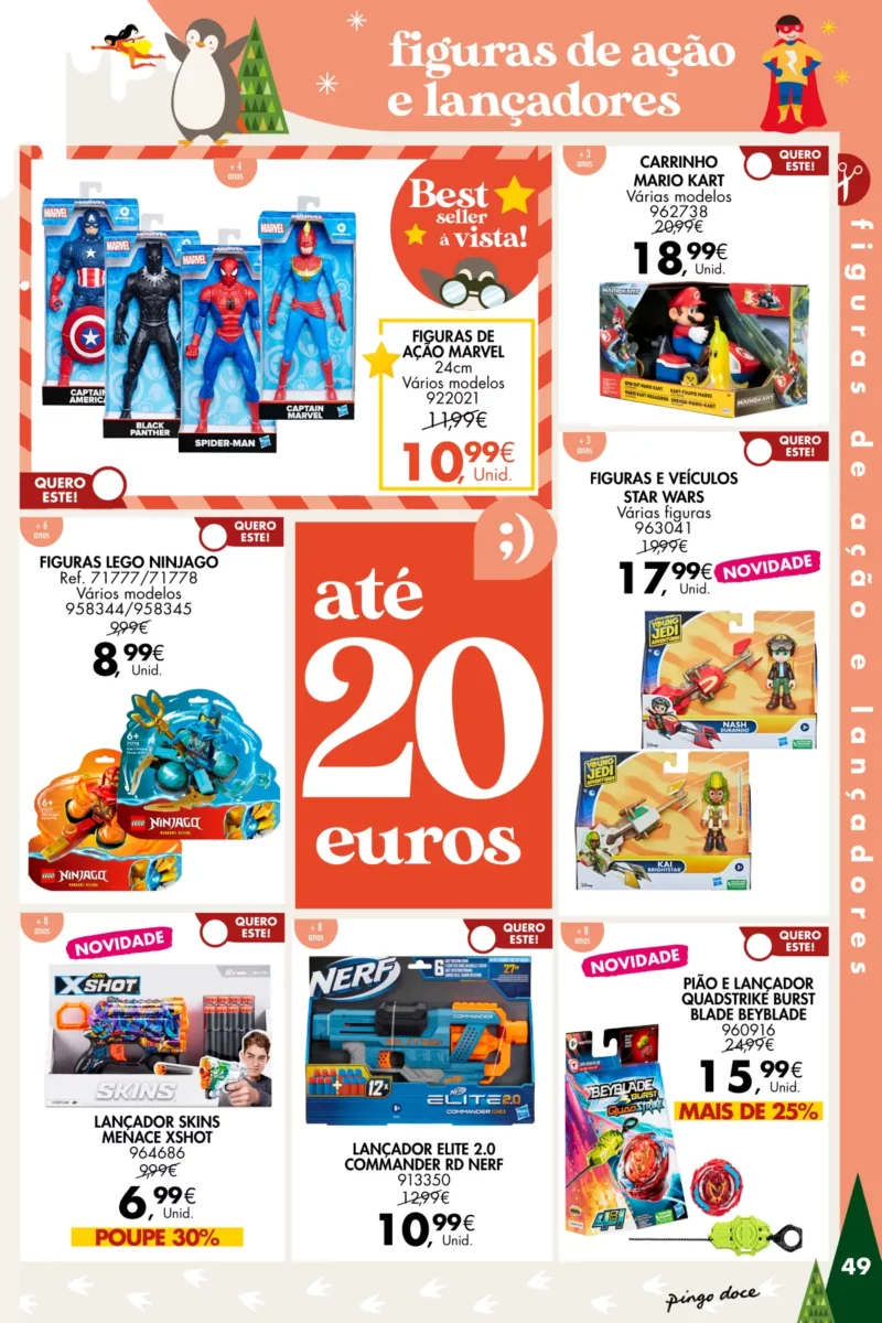 Pingo Doce folheto Brinquedos de Natal 2023
