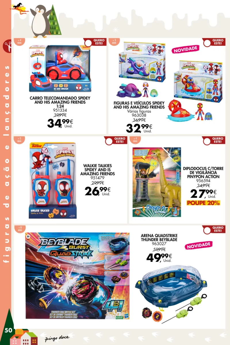 Pingo Doce folheto Brinquedos de Natal 2023