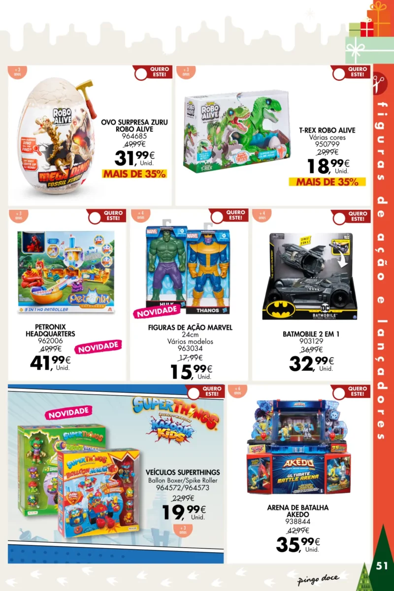 Pingo Doce folheto Brinquedos de Natal 2023