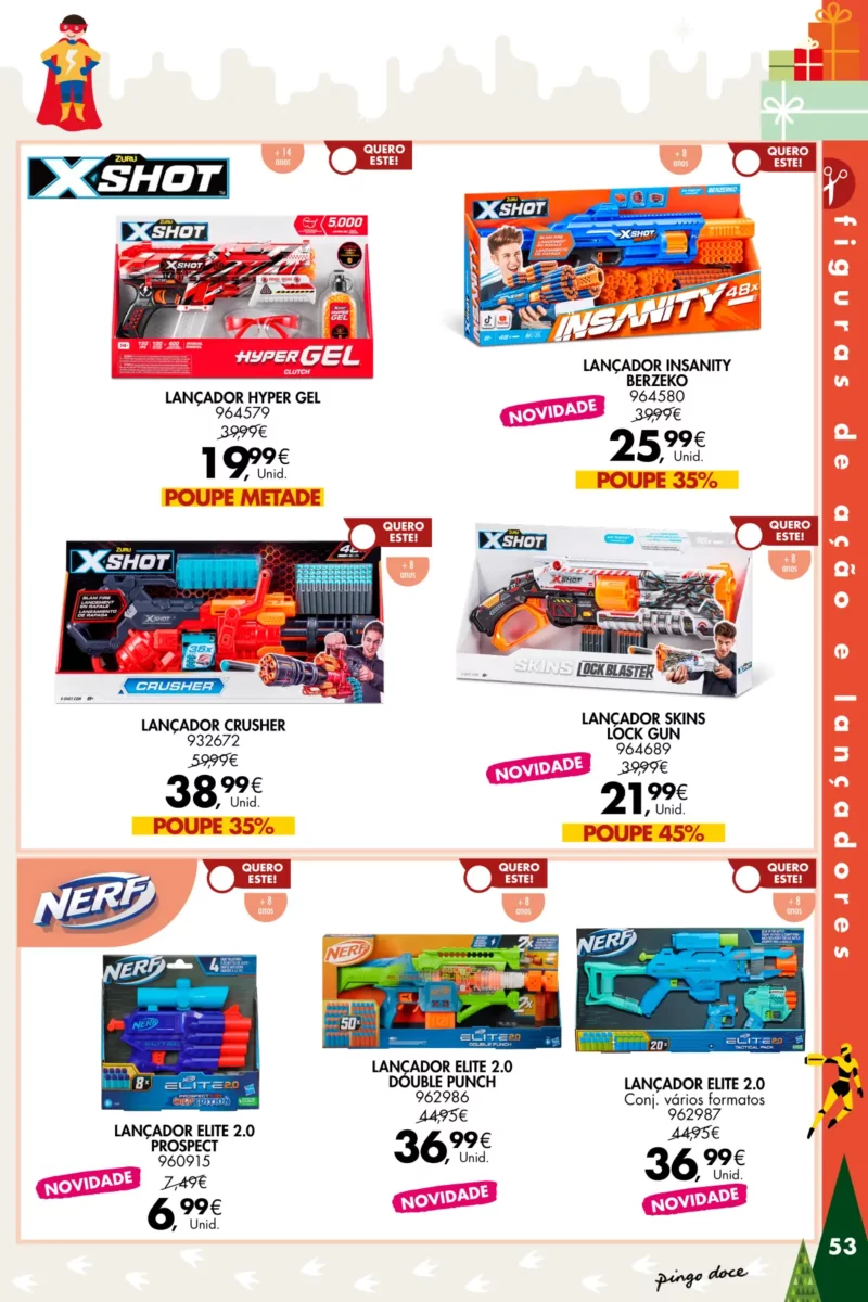 Pingo Doce folheto Brinquedos de Natal 2023