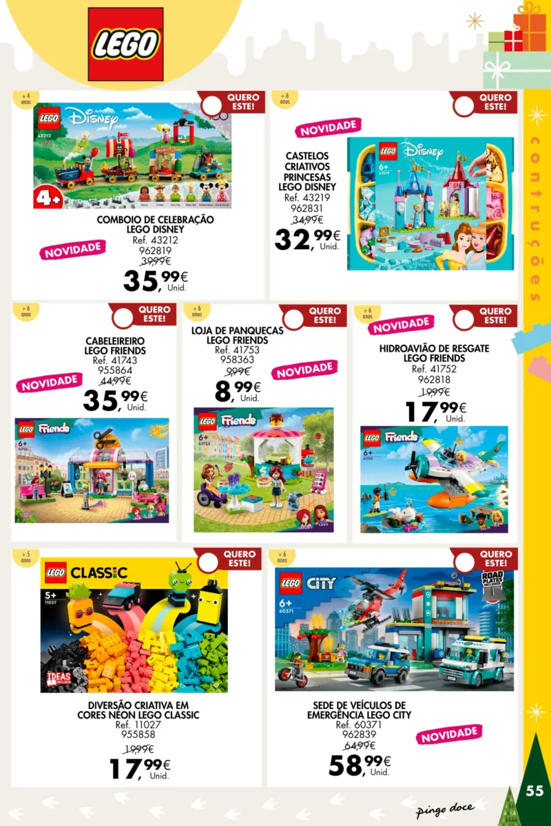 Pingo Doce folheto Brinquedos de Natal 2023