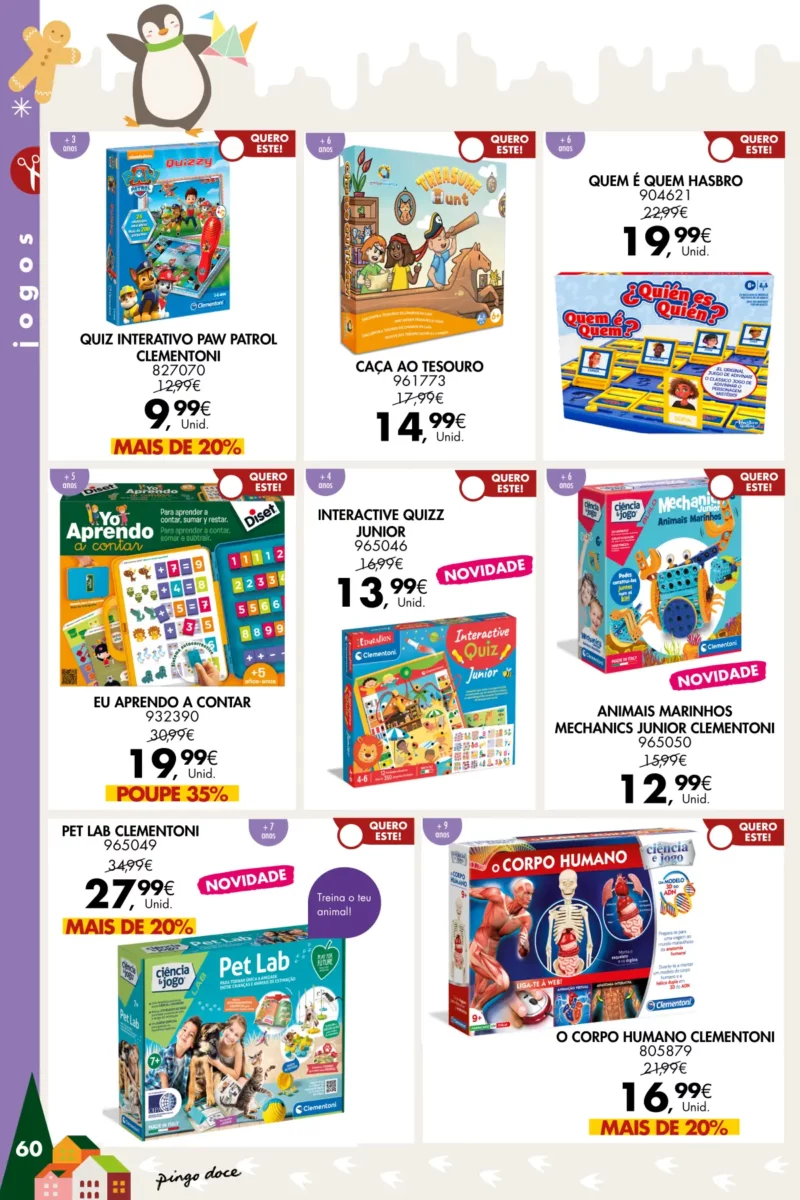 Pingo Doce folheto Brinquedos de Natal 2023
