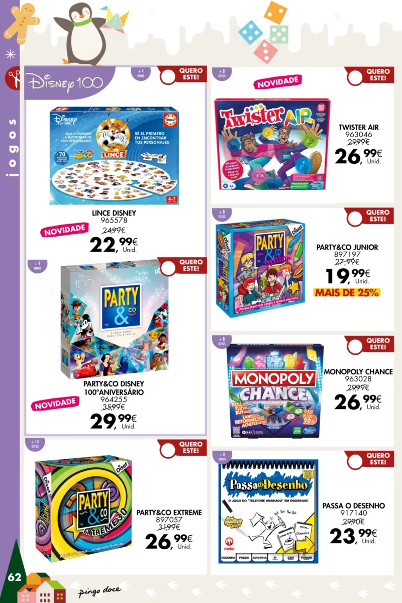 Pingo Doce folheto Brinquedos de Natal 2023