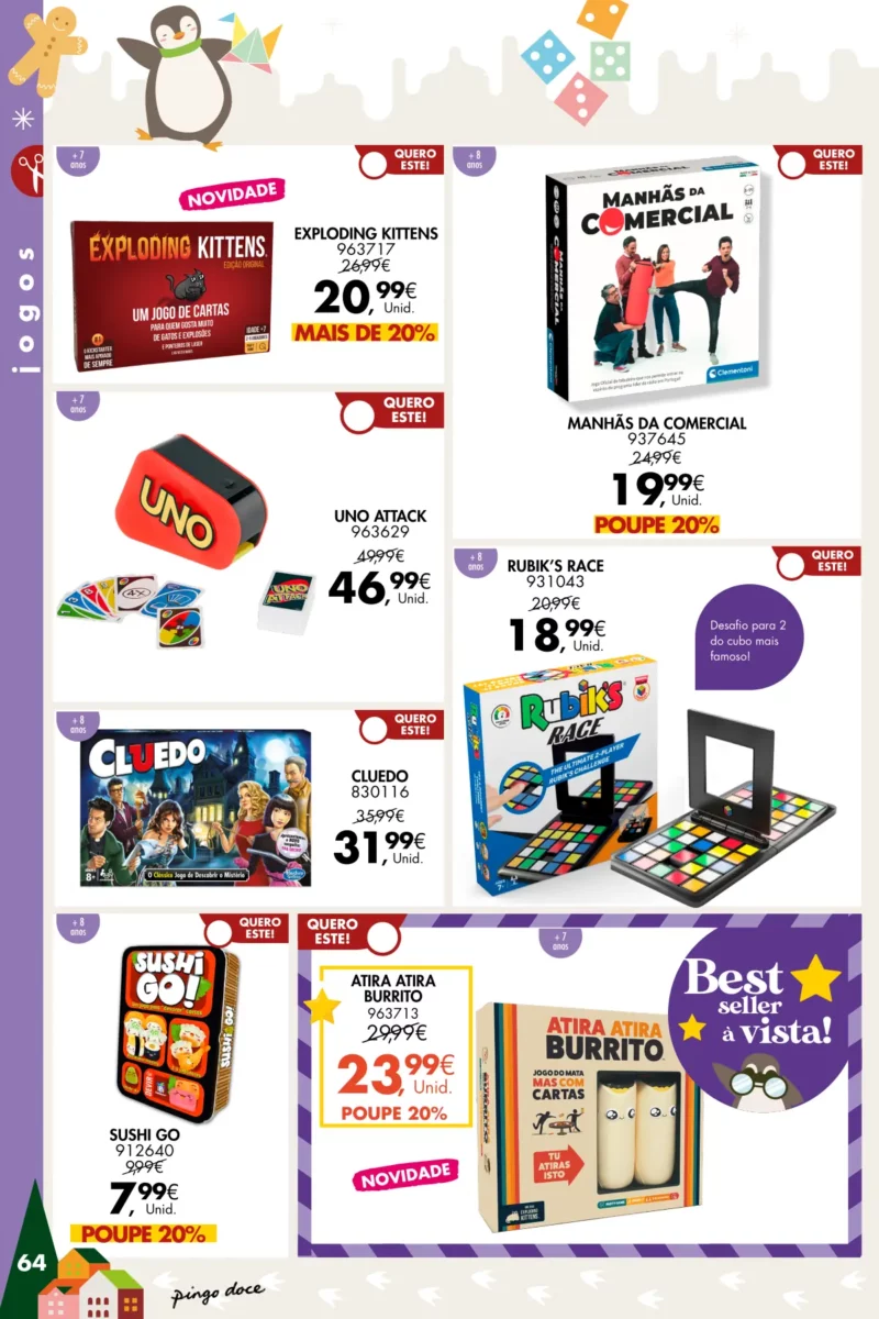 Pingo Doce folheto Brinquedos de Natal 2023