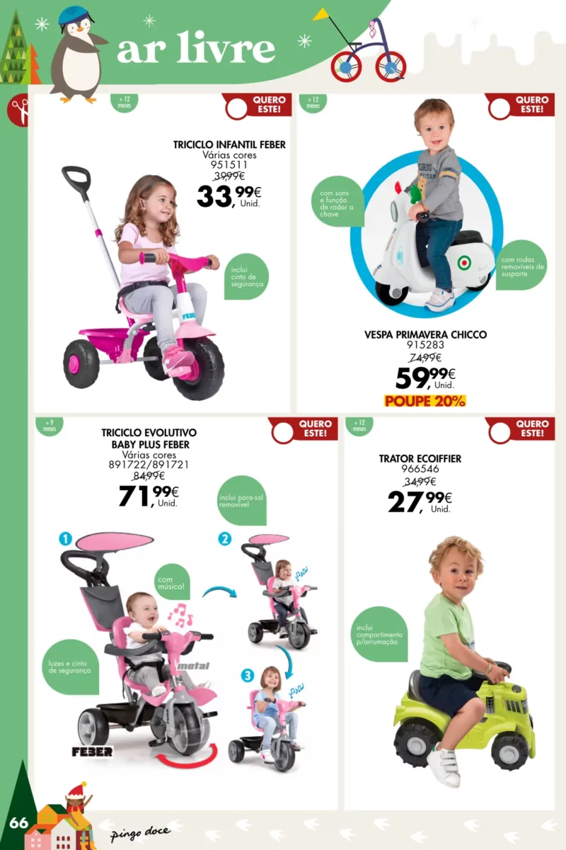 Pingo Doce folheto Brinquedos de Natal 2023