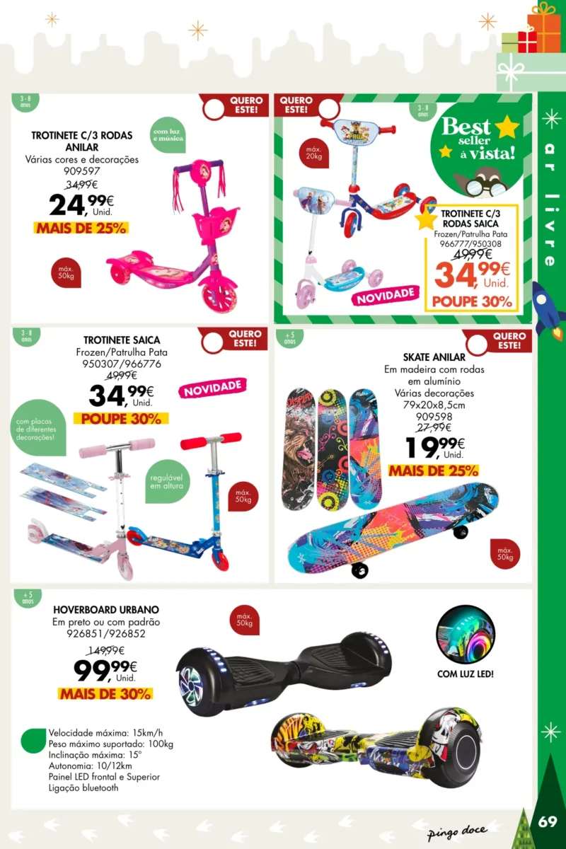Pingo Doce folheto Brinquedos de Natal 2023