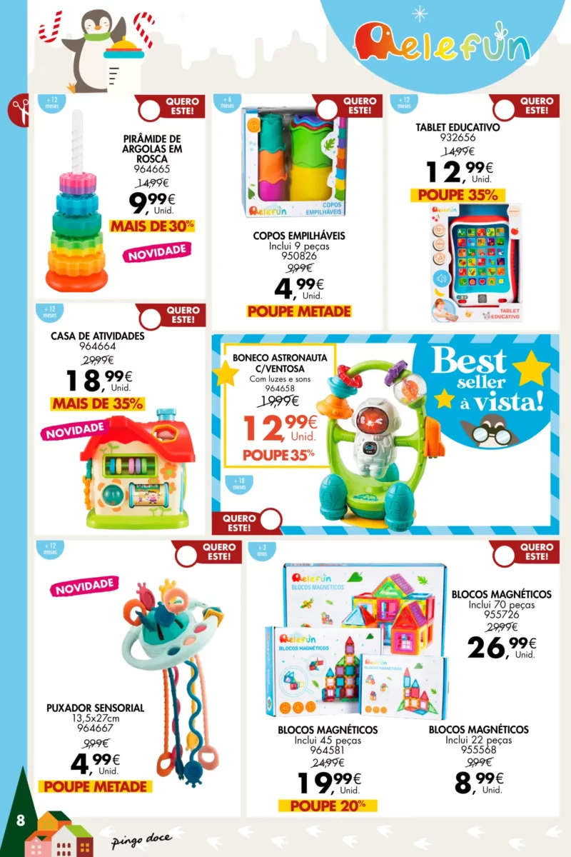 Pingo Doce folheto Brinquedos de Natal 2023
