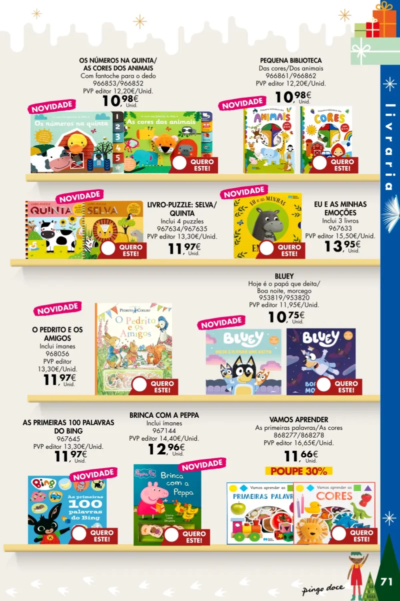 Pingo Doce folheto Brinquedos de Natal 2023