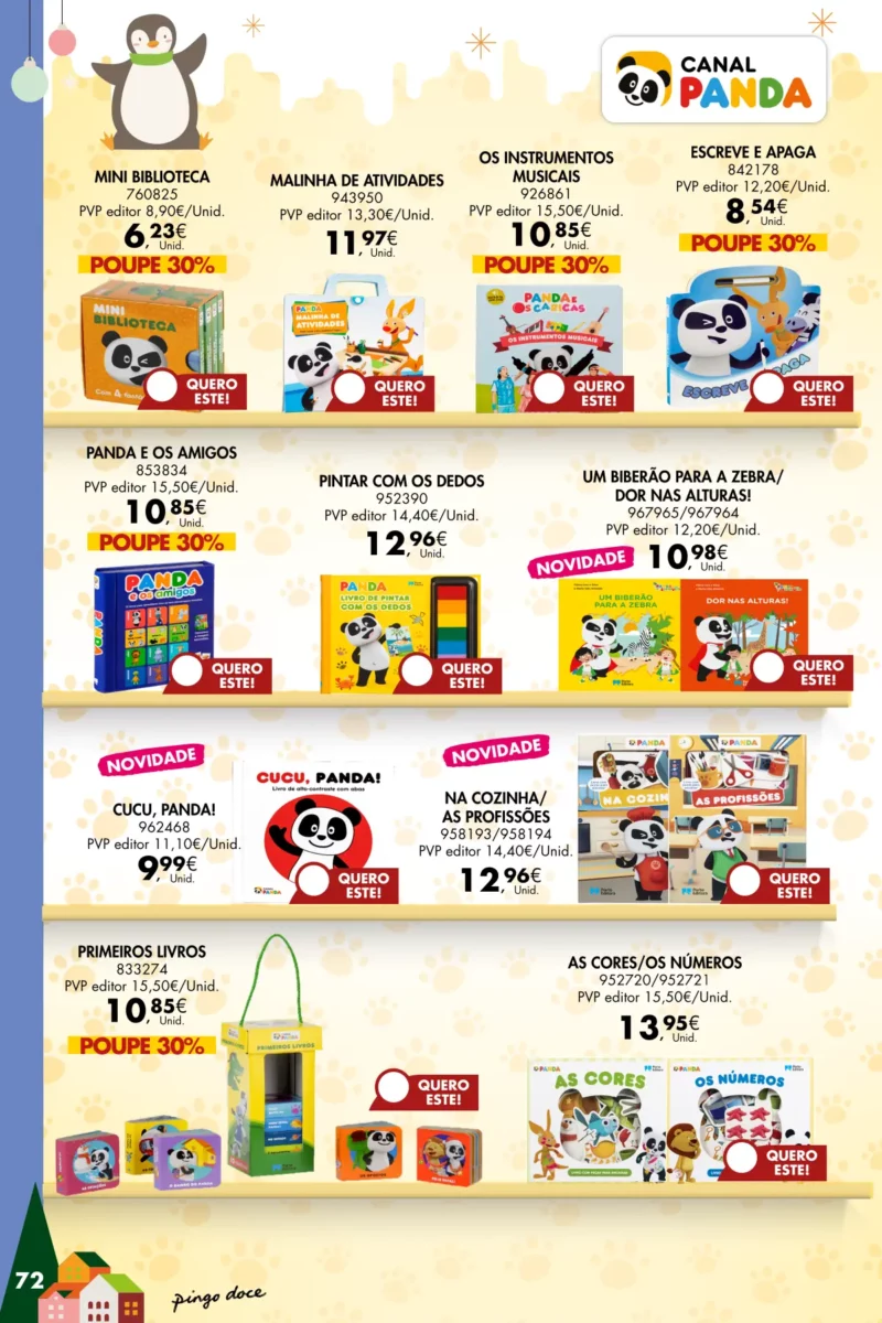 Pingo Doce folheto Brinquedos de Natal 2023