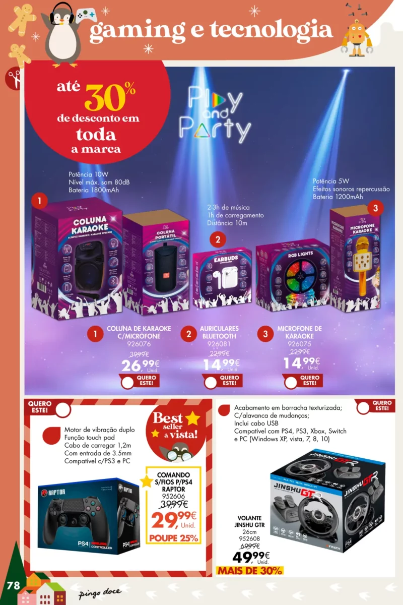 Pingo Doce folheto Brinquedos de Natal 2023