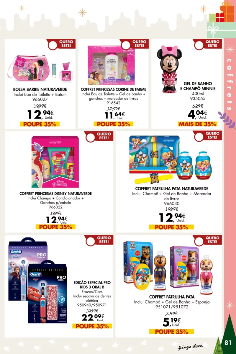 Pingo Doce folheto Brinquedos de Natal 2023