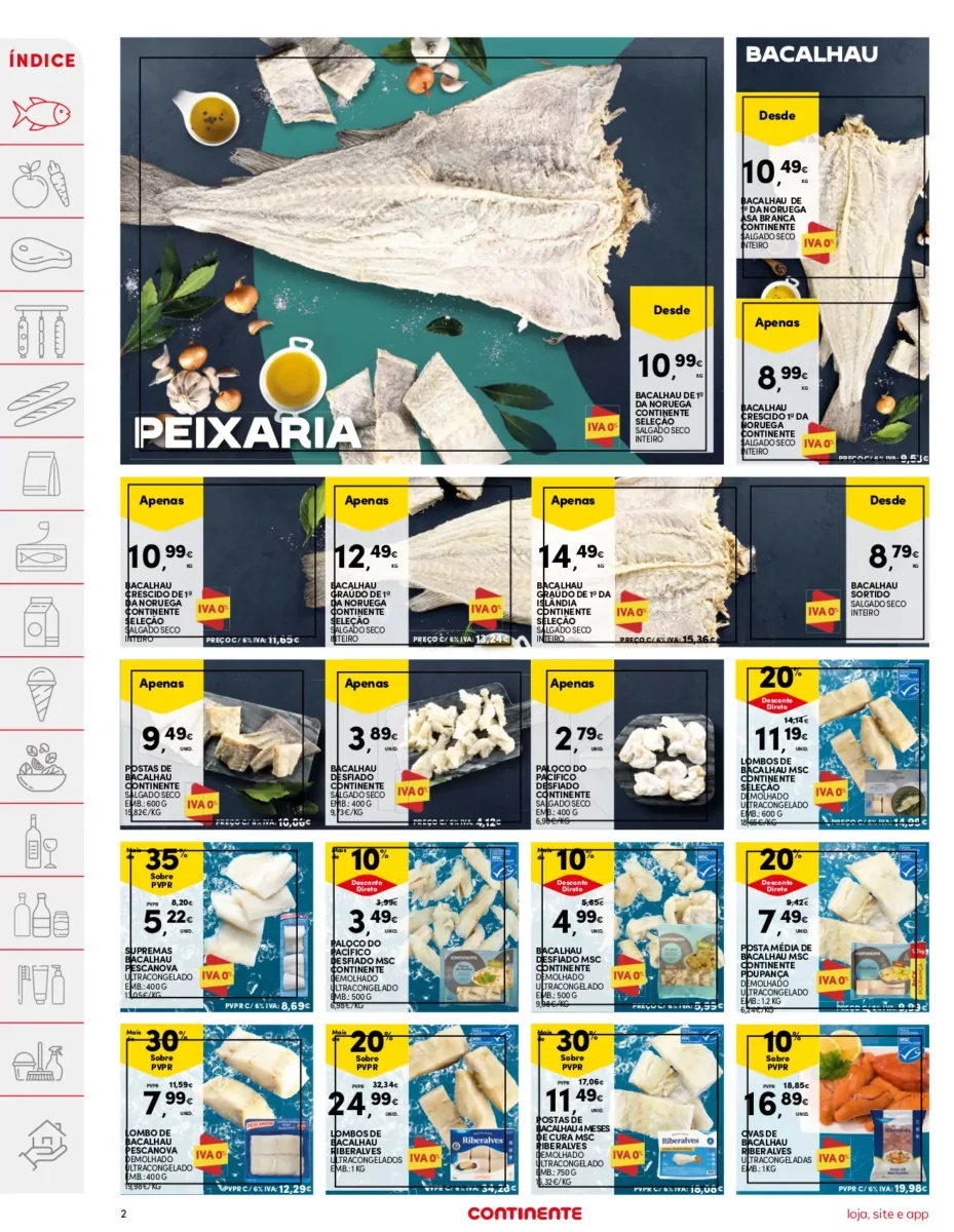 Folheto Continente (7 a 13 novembro)