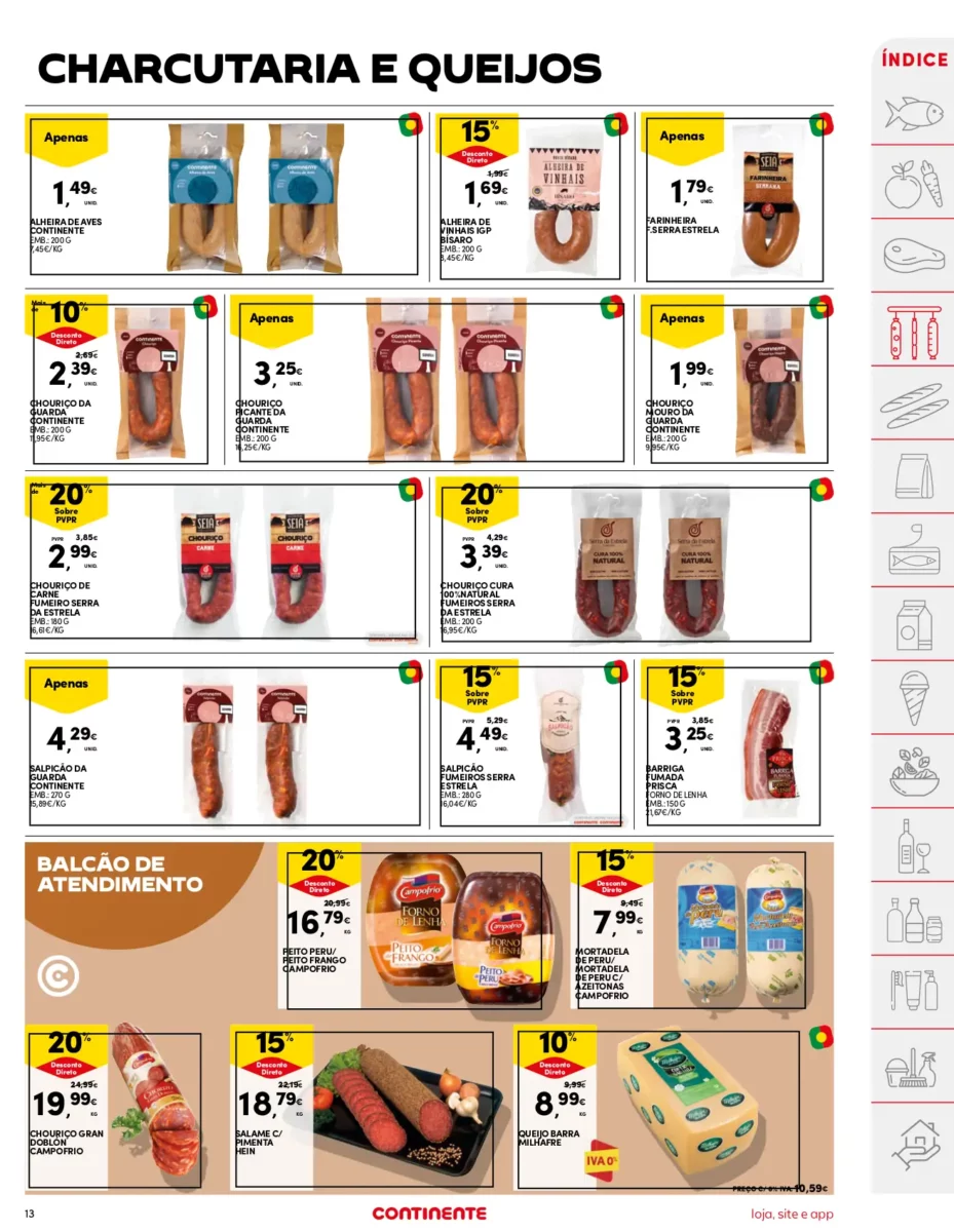 Folheto Continente (7 a 13 novembro)