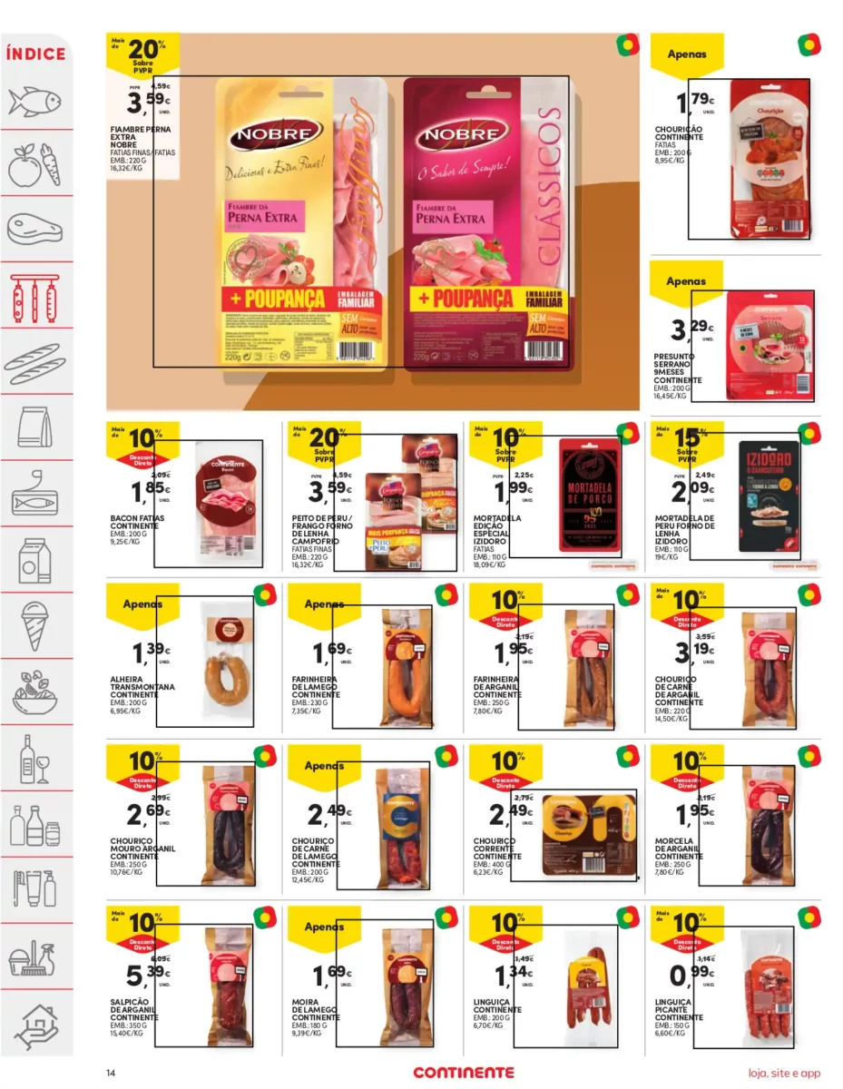 Folheto Continente (14 a 20 novembro)