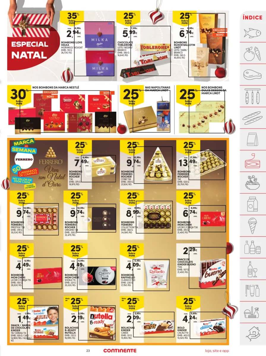 Folheto Continente (21 a 27 novembro)