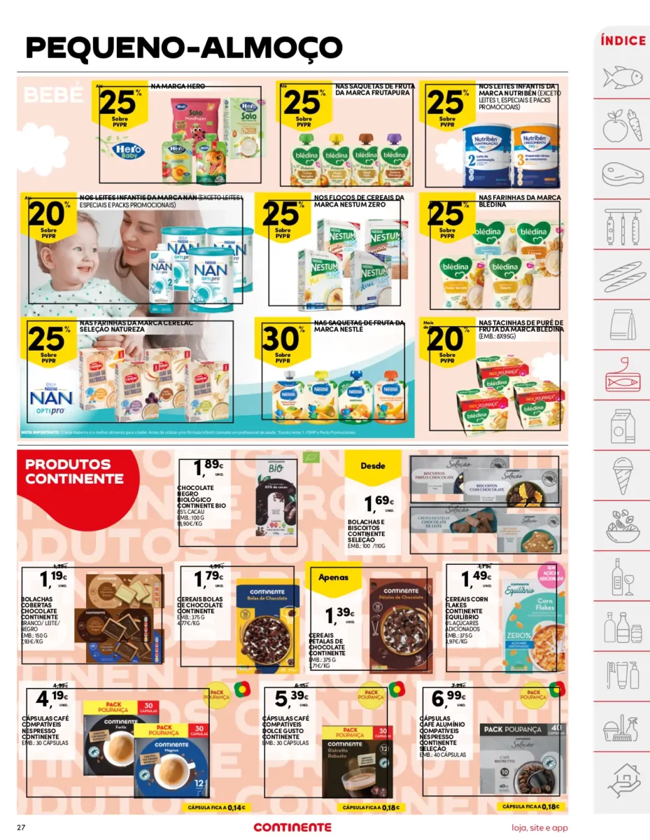 Folheto Continente (7 a 13 novembro)