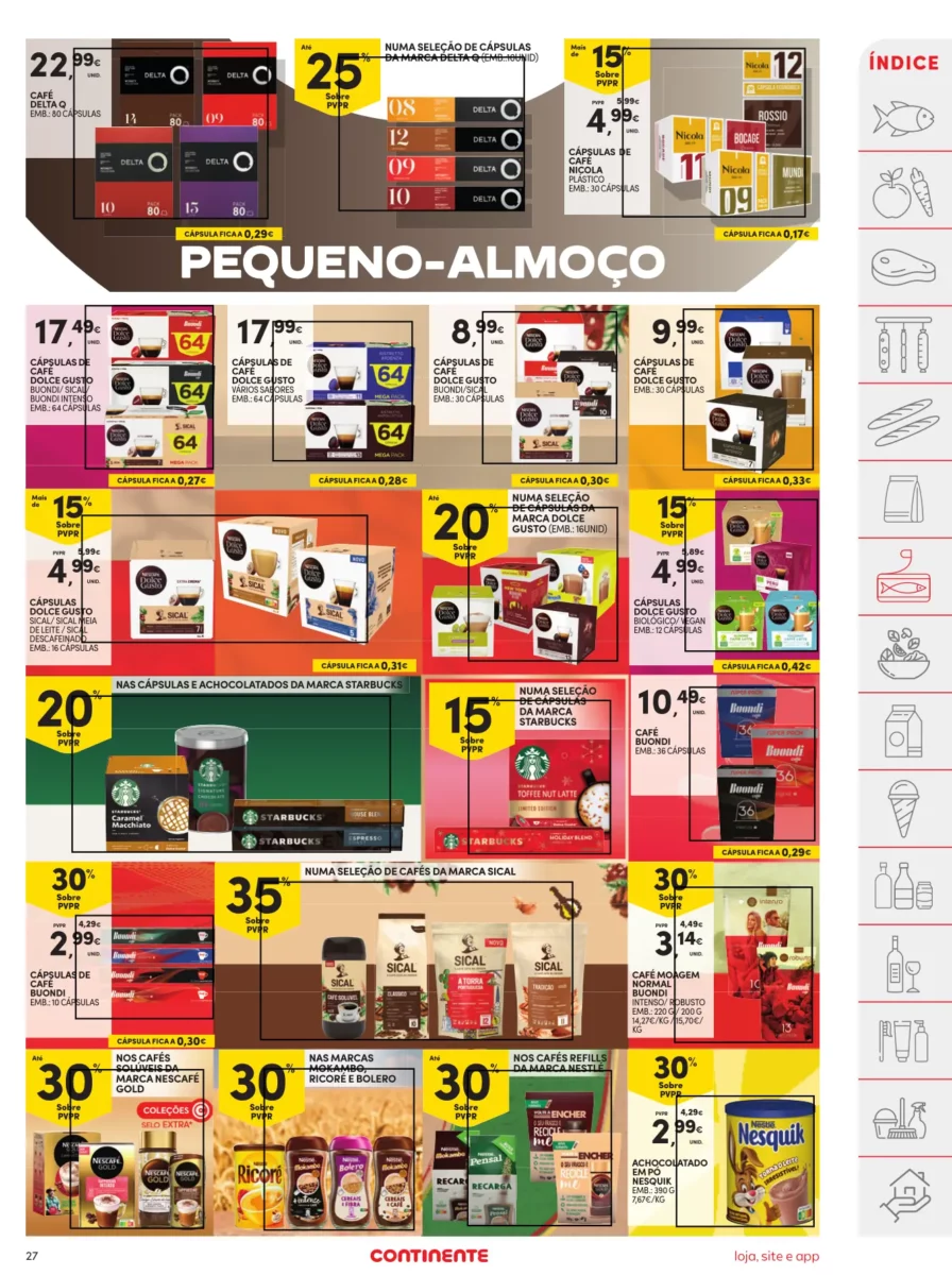 Folheto Continente (21 a 27 novembro)