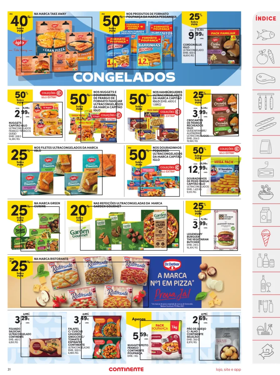 Folheto Continente (21 a 27 novembro)