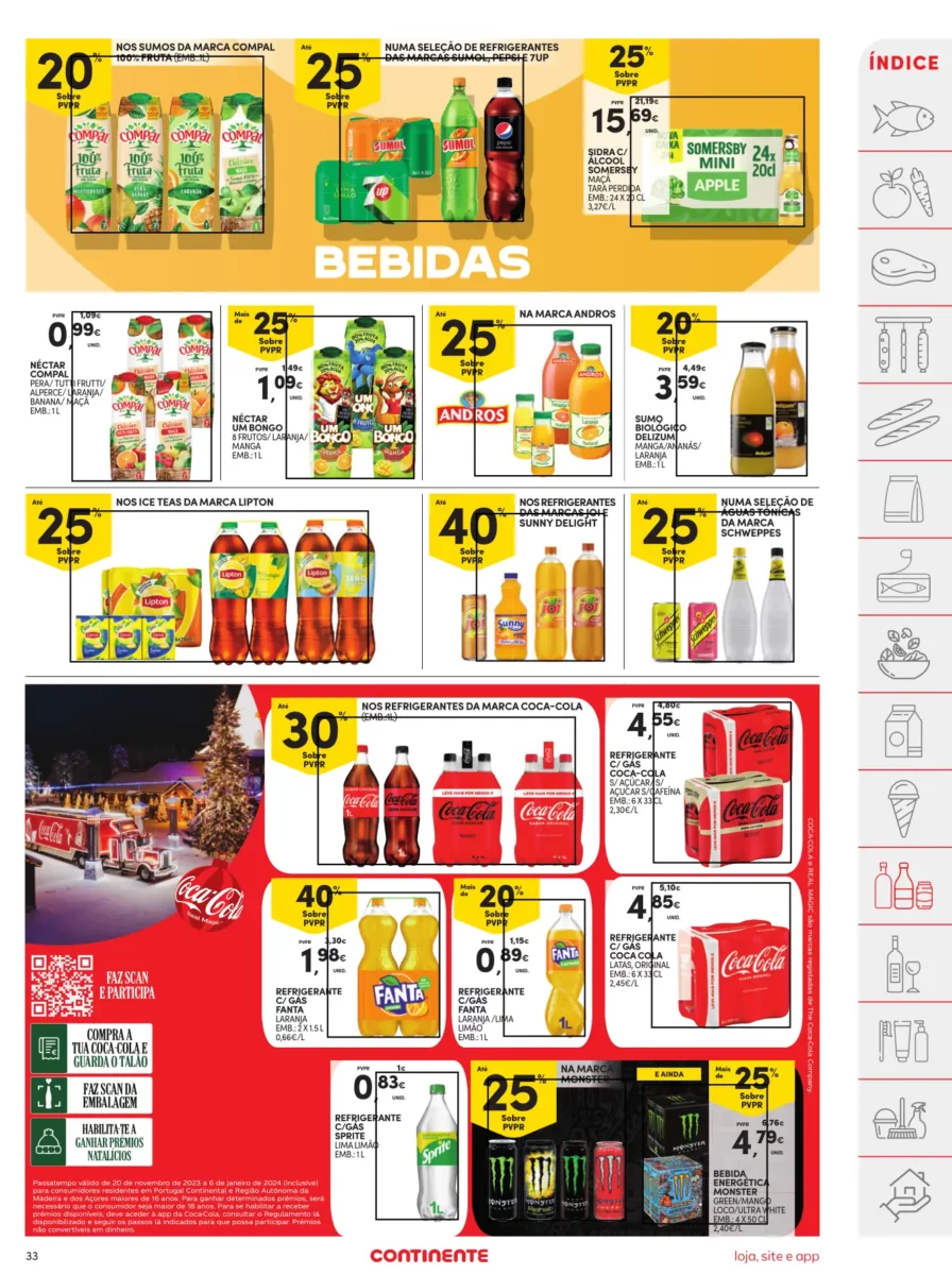 Folheto Continente (21 a 27 novembro)