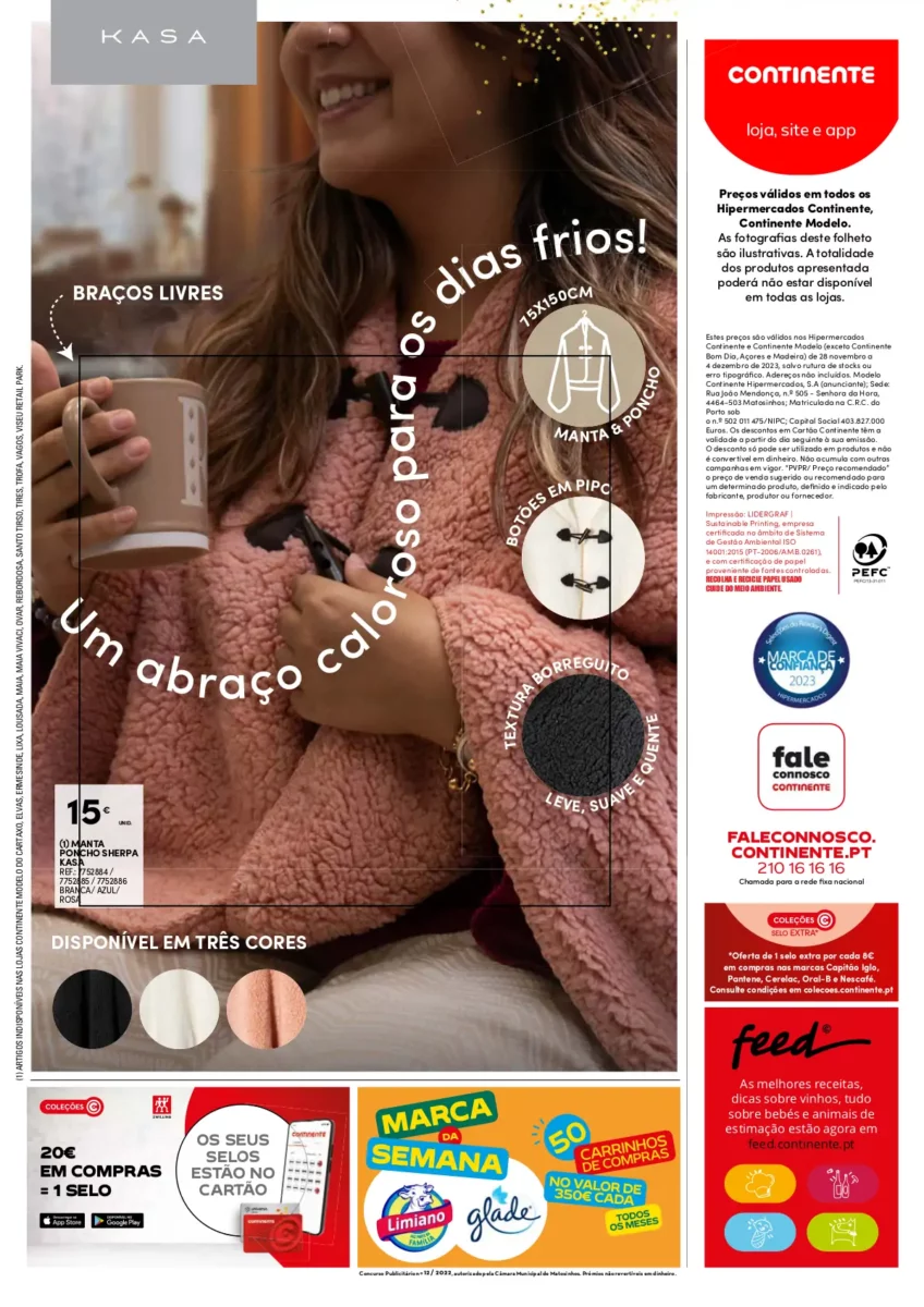 Folheto Continente (28 novembro a 4 dezembro)